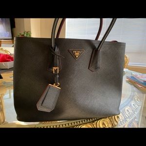 Prada large Saffiano Cuir